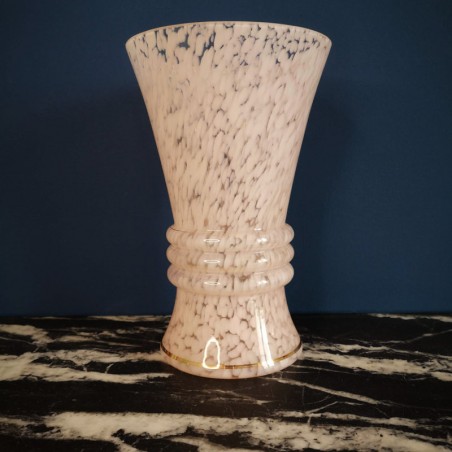 Vase en verre de Clichy