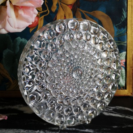 Vase en  verre bubble