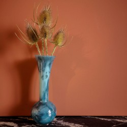 Vase en opaline